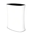 Custom Square Counter Podium With Dual Pneumatic Support | https://www.bestnamebadges.com