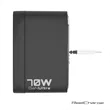 ReelCharge All-In-One Wall Charger w/Retractable Cable - 70W | https://www.bestnamebadges.com