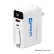 ReelCharge All-In-One Wall Charger w/Retractable Cable - 70W | https://www.bestnamebadges.com