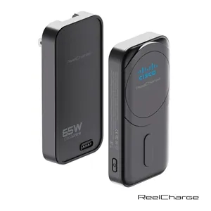 ReelCharge 2 In 1 Power Bank Slim Wall Charger