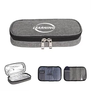 Portable Insulin Cooler Travel Case W/ 2 Ice Packs