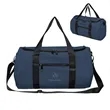 Hudson Recycled Leatherette Duffel Bag | https://www.bestnamebadges.com