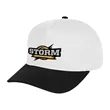 Two-Tone Strike Zone Cap | https://www.bestnamebadges.com