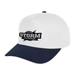 Two-Tone Strike Zone Cap | https://www.bestnamebadges.com
