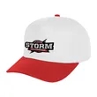 Two-Tone Strike Zone Cap | https://www.bestnamebadges.com