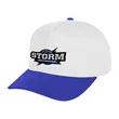Two-Tone Strike Zone Cap | https://www.bestnamebadges.com