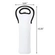 Neoprene Golf Ball Cleaner Pouch with Carabiner | https://www.bestnamebadges.com