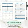 A5 Spiral Polypropylene Notebook, 80 Sheets | https://www.bestnamebadges.com