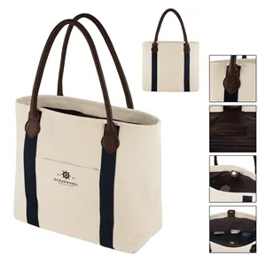 Cutter & Buck® 24 Oz. Cotton Canvas Tote Bag