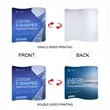 10ft Exhibition Booth Kit With S Shaped Backdrop & Counter | https://www.bestnamebadges.com