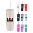 Union Printed - 24 Oz. Double Wall Tumbler w/ Leak Proof Str | https://www.bestnamebadges.com