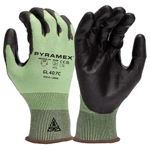 Polyurethane A4 Cut Safety Gloves