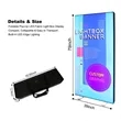 39" x 79" Custom Printed SEG Backlit Lightbox Banner Display | https://www.bestnamebadges.com