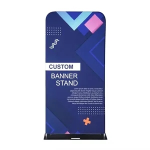 Custom Two Sided Tension Fabric Display Banner With Hardware