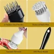 20-Needle Stainless Steel Meat Tenderizer | https://www.bestnamebadges.com