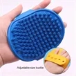 TPR Dog Shampoo Brush with Adjustable Handle | https://www.bestnamebadges.com