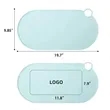 Kids Silicone Placemat with Raised Edges | https://www.bestnamebadges.com