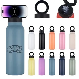 24oz Insulated Bottle with Magnetic Phone Holder