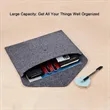 Snap-Close Felt File Folders for A4 Documents | https://www.bestnamebadges.com
