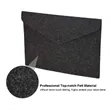 Snap-Close Felt File Folders for A4 Documents | https://www.bestnamebadges.com