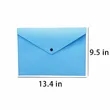 Snap-Close Felt File Folders for A4 Documents | https://www.bestnamebadges.com