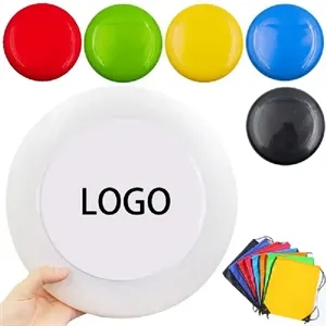 11-inch Polyethylene Sport Flying Discs with Bag