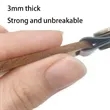 Natural Wood & Leather Keychain | https://www.bestnamebadges.com