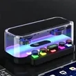 Piano Shape RGB Bluetooth Speaker with Keyboard | https://www.bestnamebadges.com