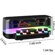 Piano Shape RGB Bluetooth Speaker with Keyboard | https://www.bestnamebadges.com