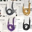 57-Inch Polyester Cell Phone Lanyard with Tether Patch | https://www.bestnamebadges.com