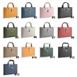 Large Capacity Double PU Leather Laptop Briefcase | https://www.bestnamebadges.com