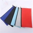 11x6.1 Inch PU Leather Bank Pouch with Zipper | https://www.bestnamebadges.com