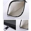 11x6.1 Inch PU Leather Bank Pouch with Zipper | https://www.bestnamebadges.com