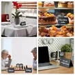 4x3 Mini Chalkboard Sign with Pen | https://www.bestnamebadges.com