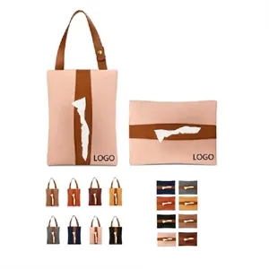 Leather Handheld Hanging Car Tissue Dispenser