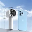 Portable Handheld High-Speed Turbo Fan with Digital Display | https://www.bestnamebadges.com