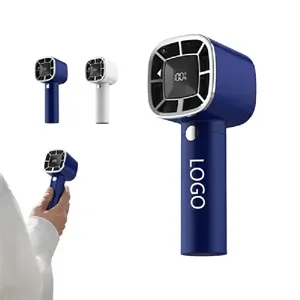 Portable Handheld High-Speed Turbo Fan with Digital Display