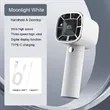 Portable Handheld High-Speed Turbo Fan with Digital Display | https://www.bestnamebadges.com