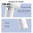 Portable Handheld High-Speed Turbo Fan with Digital Display | https://www.bestnamebadges.com