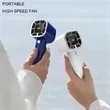 Portable Handheld High-Speed Turbo Fan with Digital Display | https://www.bestnamebadges.com