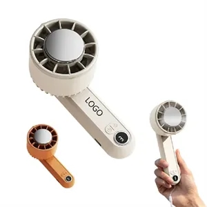 Cold Compress Mini Handheld Fan with 3 Speed Levels