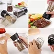 5.12" Stainless Steel Salt & Pepper Grinder | https://www.bestnamebadges.com