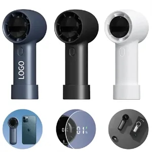 Portable Handheld Digital Display Mini Fan