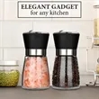 5.12" Stainless Steel Salt & Pepper Grinder | https://www.bestnamebadges.com