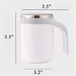 13 oz Rechargeable Self Stirring Mug | https://www.bestnamebadges.com