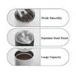 10 oz Stainless Steel Insulated Tumbler with Lid & Straw | https://www.bestnamebadges.com