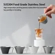 2.2oz 304 Stainless Steel Espresso Measuring Cup | https://www.bestnamebadges.com