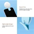 Mini Adjustable Brightness Selfie Light with 10 LEDs | https://www.bestnamebadges.com