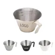 2.2oz 304 Stainless Steel Espresso Measuring Cup | https://www.bestnamebadges.com