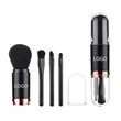 Mini 4-in-1 Portable Makeup Brush Set | https://www.bestnamebadges.com